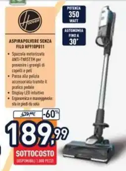 Unieuro Hoover HF910P011 offerta