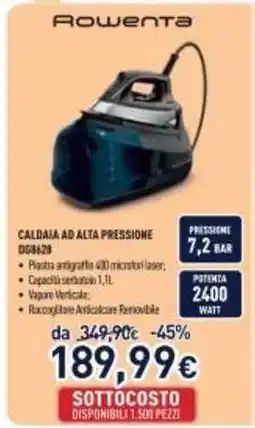 Unieuro Rowenta DG8629 offerta