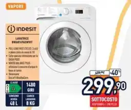 Unieuro Indesit Lavatrice BWA81496XWIT offerta
