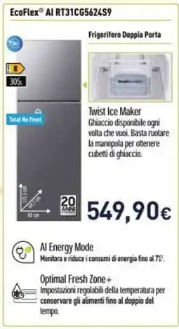 Unieuro EcoFlex AI RT31CG5624S9 offerta