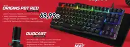 Unieuro ALLOY ORIGINS PBT RED offerta