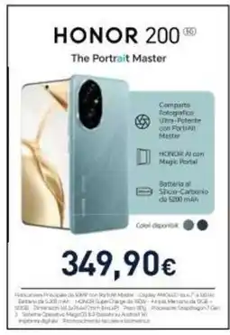 Unieuro HONOR 200 offerta