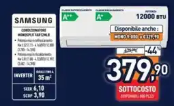 Unieuro Samsung Condizionatore Monosplit F-AR12MLB offerta