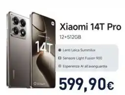 Unieuro Xiaomi 14T Pro offerta
