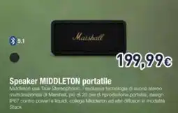 Unieuro Speaker MIDDLETON portatile offerta