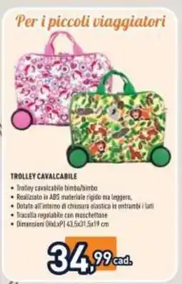 Unieuro TROLLEY CAVALCABILE offerta