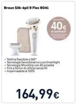 Unieuro Braun Silk-épil 9 Flex 9041 offerta