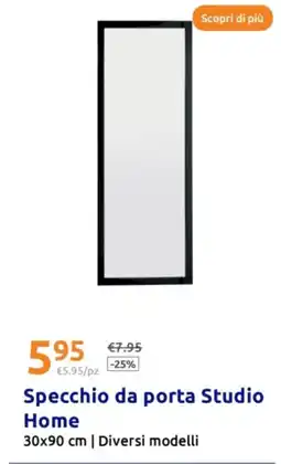 Action Specchio da porta Studio Home offerta