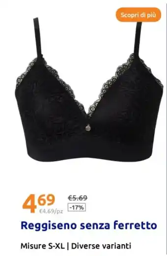 Action Reggiseno senza ferretto offerta