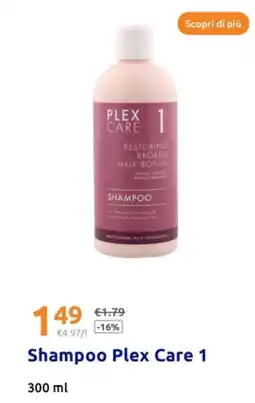Action Shampoo Plex Care 1 offerta