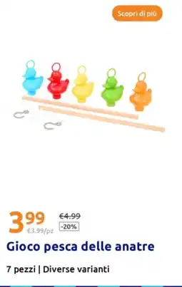 Action Gioco pesca delle anatre offerta