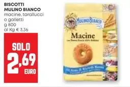 Pam BISCOTTI MULINO BIANCO macine, tarallucci o galletti offerta
