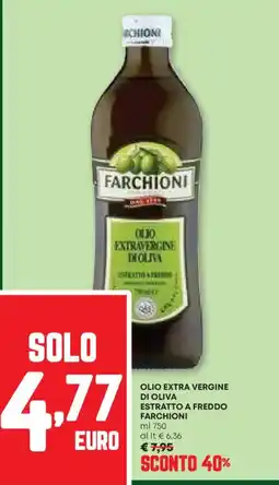 Pam Olio extra vergine di oliva estratto a freddo FARCHIONI offerta