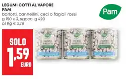 Pam Legumi cotti al vapore PAM offerta
