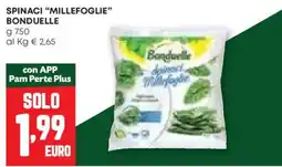 Pam Spinaci "millefoglie" BONDUELLE offerta
