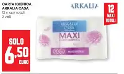 Pam Carta igienica ARKALIA CASA offerta