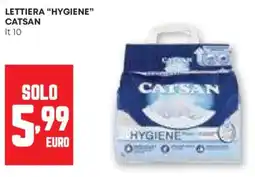 Pam Lettiera "hygiene" CATSAN offerta