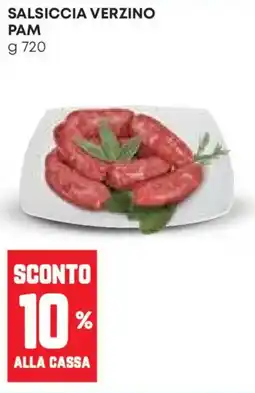 Pam Salsiccia verzino PAM offerta