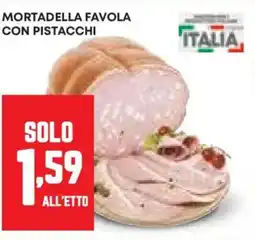 Pam Mortadella favola con pistacchi offerta