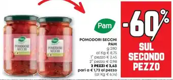 Pam Pomodori secchi PAM offerta