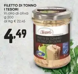 Pam Filetto di tonno I TESORI offerta