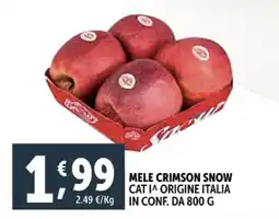 Deco Supermercati Mele crimson snow offerta