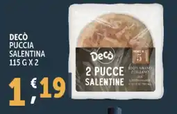 Deco Supermercati Decò puccia salentina offerta