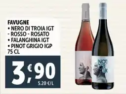 Deco Supermercati Favugne nero di troia igt - rosso - rosato offerta