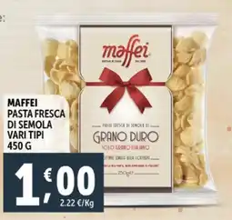 Deco Supermercati Maffei pasta fresca di semola vari tipi offerta