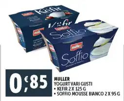 Deco Supermercati Muller yogurt vari gusti offerta