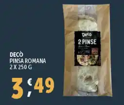 Deco Supermercati Decò pinsa romana offerta