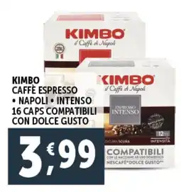 Deco Supermercati Kimbo caffè espresso offerta
