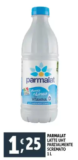 Deco Supermercati Parmalat latte uht parzialmente scremato offerta