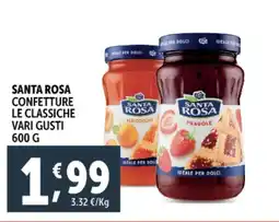 Deco Supermercati Santa rosa confetture le classiche vari gusti offerta