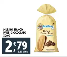 Deco Supermercati Mulino bianco pane+cioccolato offerta