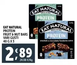 Deco Supermercati Eat natural protein fruit & nut bars vari gusti offerta