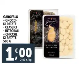 Deco Supermercati Garofalo gnocchi di patate offerta