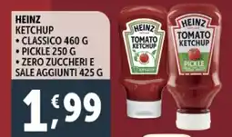 Deco Supermercati Heinz ketchup offerta