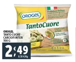 Deco Supermercati Orogel tanto cuore carciofi interi offerta