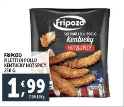 Deco Supermercati Fripozo filetti di pollo kentucky hot spicy offerta
