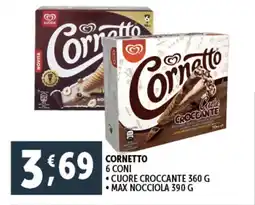 Deco Supermercati Cornetto 6 coni cuore croccante offerta