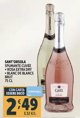 Deco Supermercati Sant'orsola spumante cuvée offerta