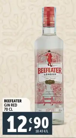 Deco Supermercati Beefeater gin red offerta