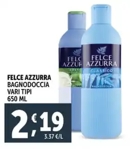 Deco Supermercati Felce azzurra bagnodoccia vari tipi offerta