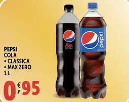 Deco Supermercati Pepsi cola classica max zero offerta