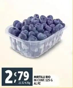 Deco Supermercati Mirtilli bio offerta