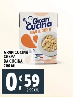 Deco Supermercati Gran cucina crema da cucina offerta