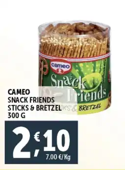 Deco Supermercati Cameo snack friends sticks & bretzel offerta