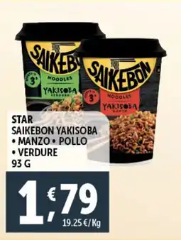 Deco Supermercati Star saikebon yakisoba offerta