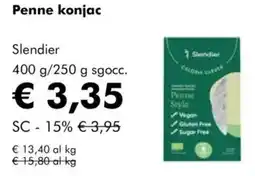 NaturaSì Penne konjac slendier sgocc offerta